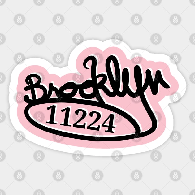 Code Brooklyn Sticker by Duendo Design